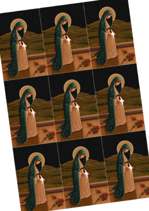 Estampas con oración de Virgen de la Dulce Espera en Pdf