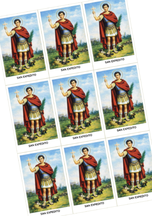 Estampas con oración de San Expedito en Pdf