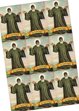 Estampas con oración de San Charbel Makhlouf en Pdf
