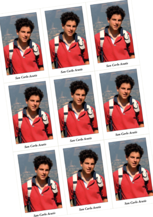 Estampas con oración de San Carlo Acutis en Pdf